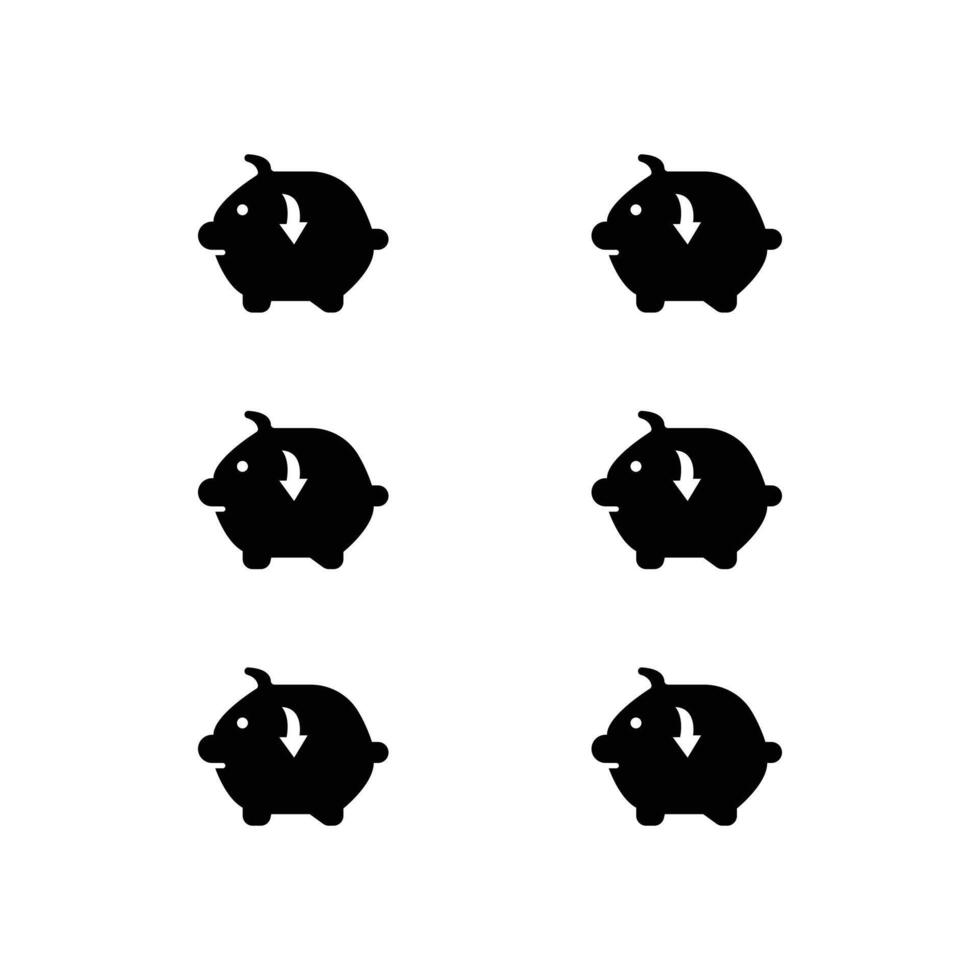 Finance icon set. vector