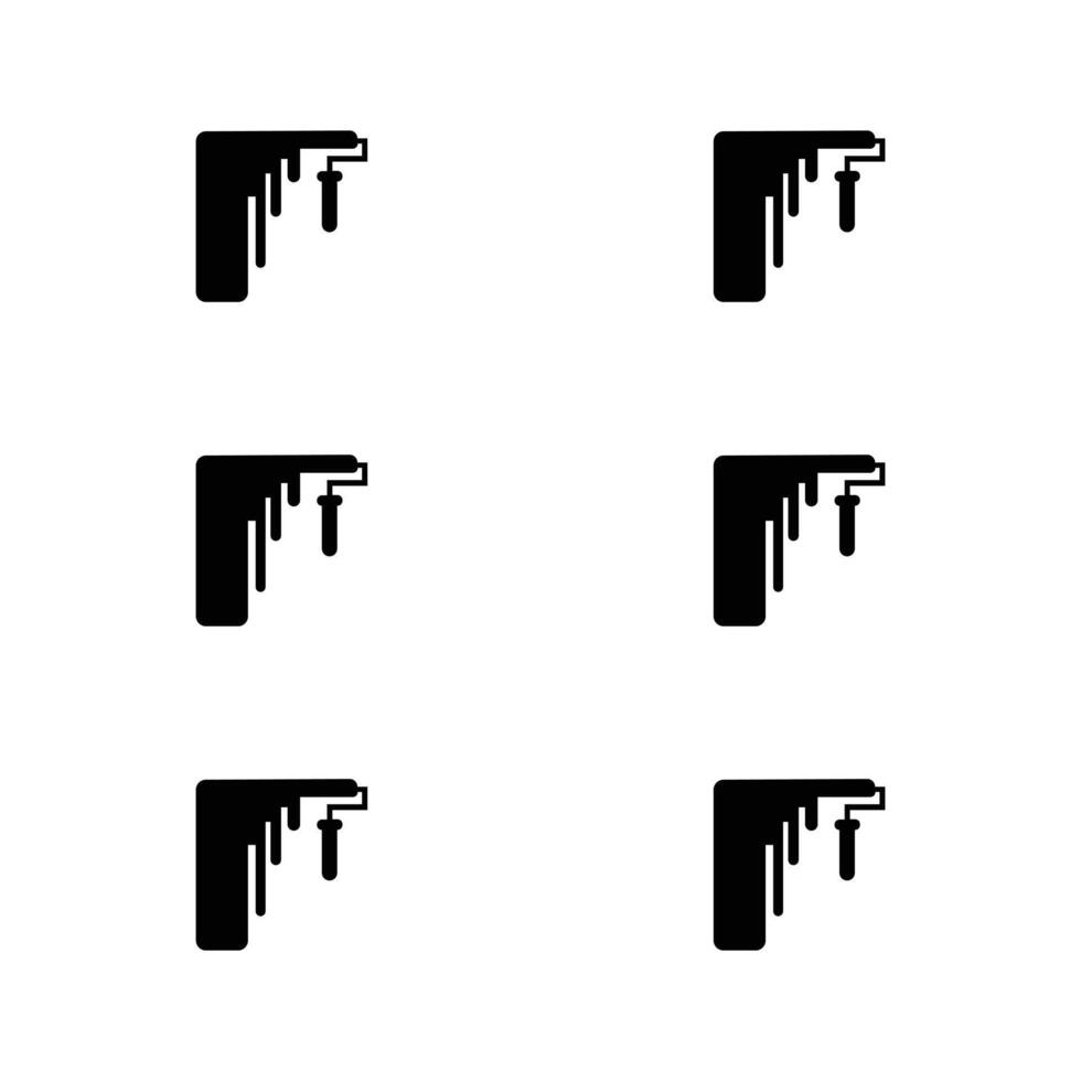Build and construction icon element set. vector