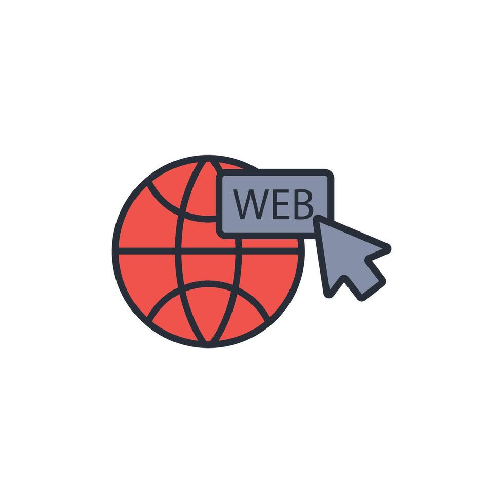web icon. .Editable stroke.linear style sign for use web design,logo.Symbol illustration. vector