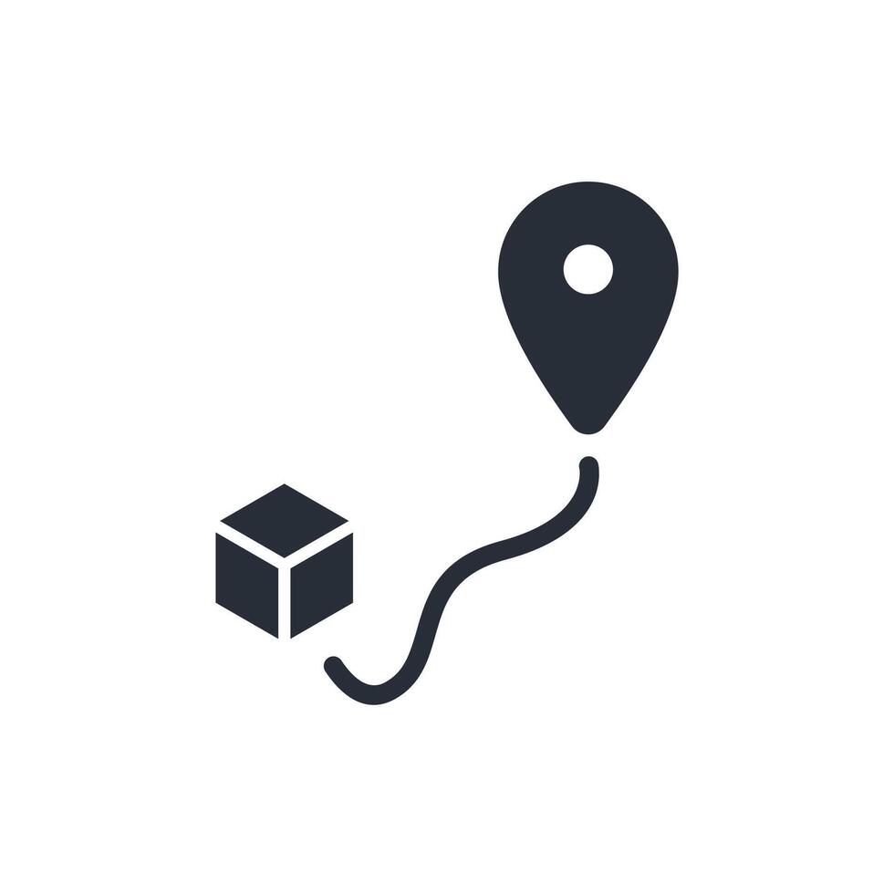 shipping icon. .Editable stroke.linear style sign for use web design,logo.Symbol illustration. vector