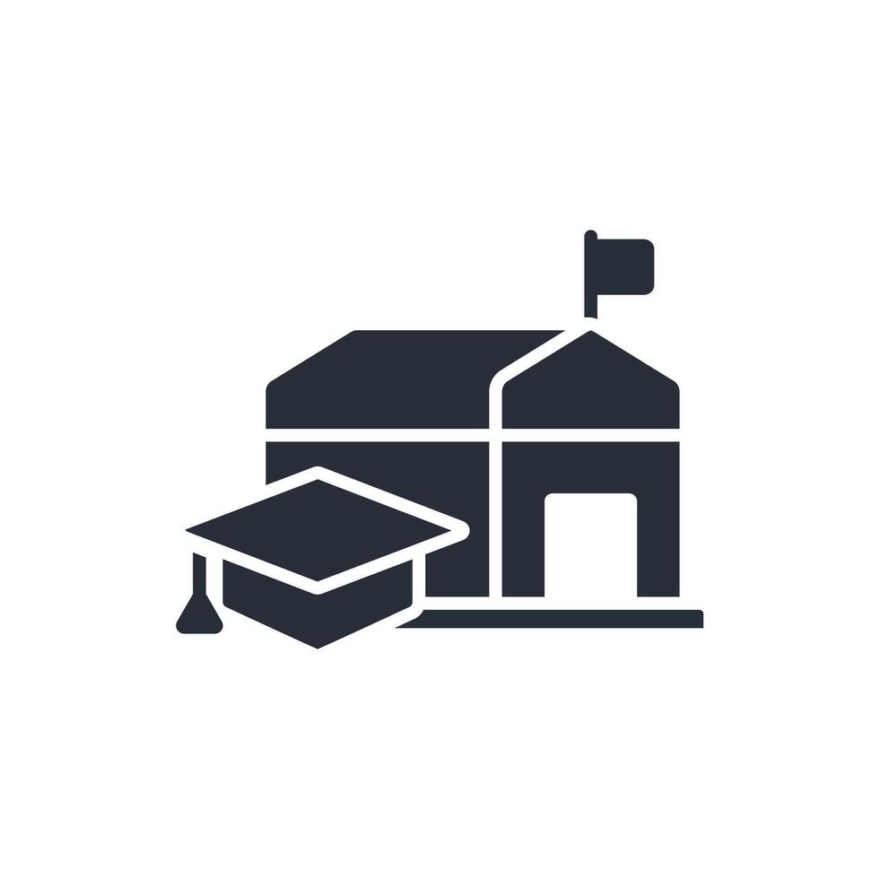 student icon. .Editable stroke.linear style sign for use web design,logo.Symbol illustration. vector