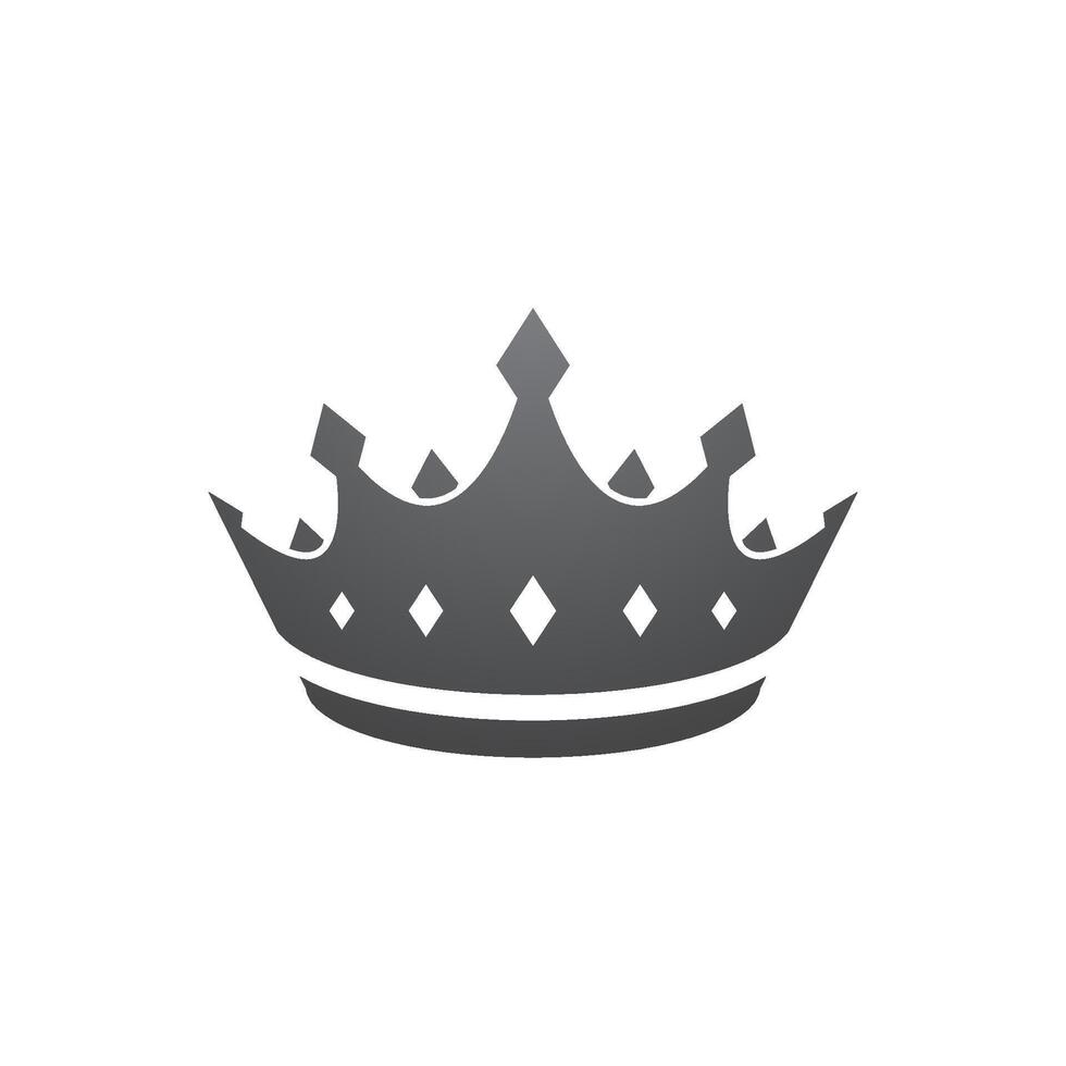 Crown Logo Template icon illustration design vector