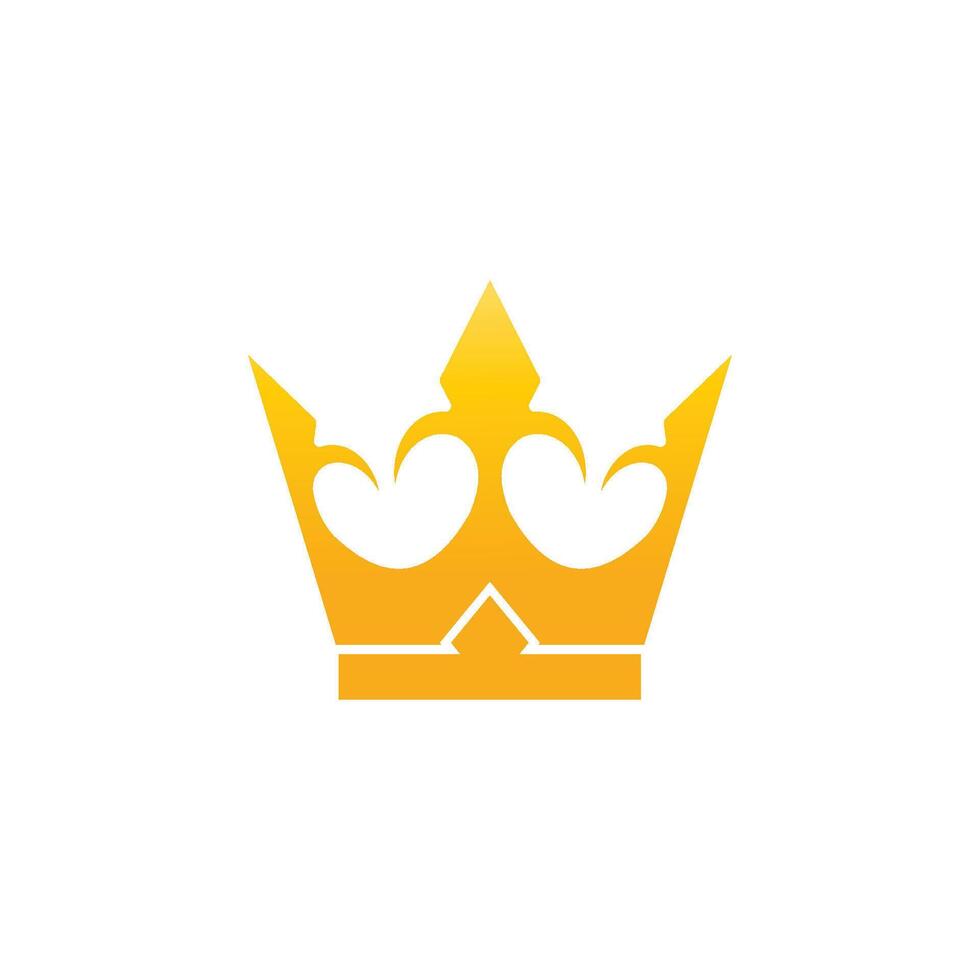 Crown Logo Template icon illustration design vector