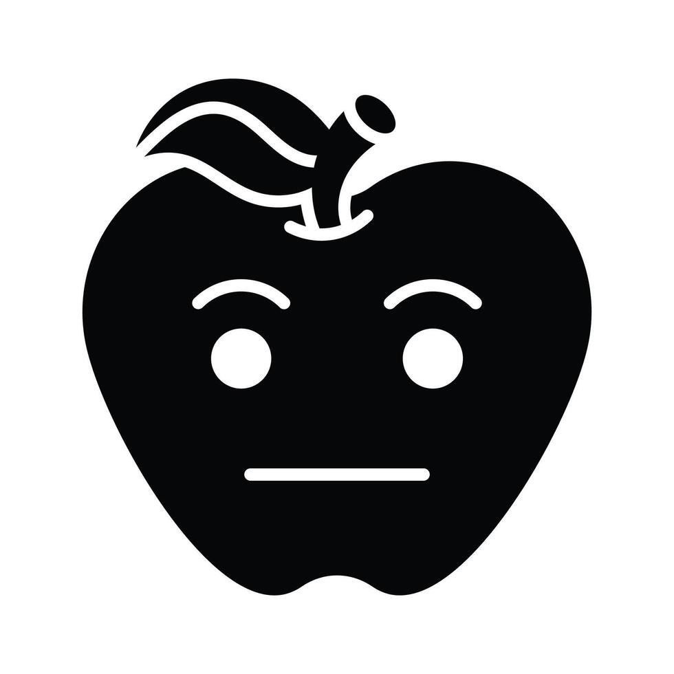 Grab this amazing icon of indifferent emoji, customizable flat vecto vector