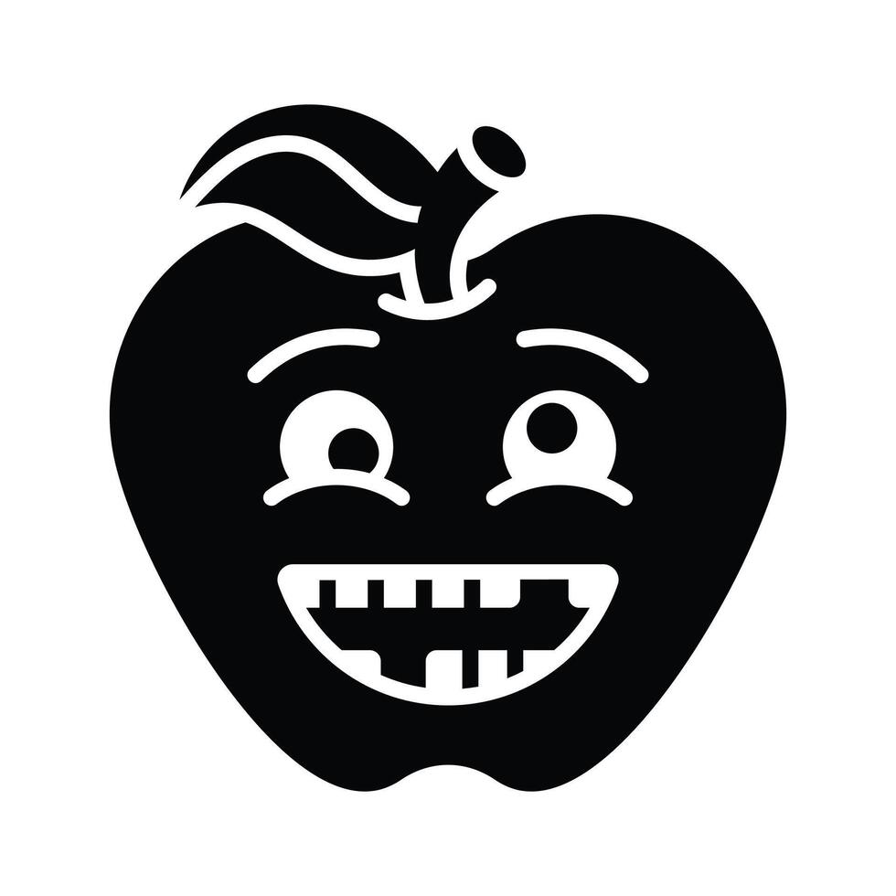 Visually perfect dumb emoji icon design, easy to use and download vector