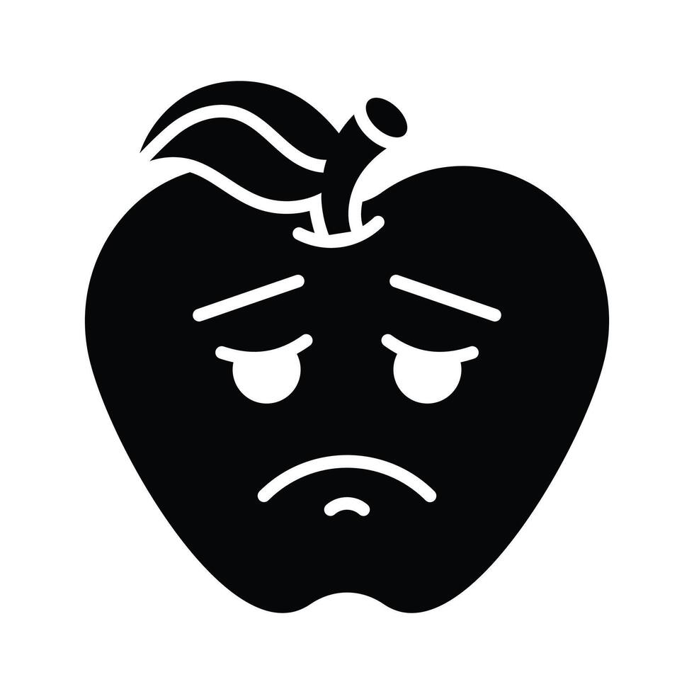 obtener tu manos en perfectamente diseñado triste emoji icono, personalizable vector