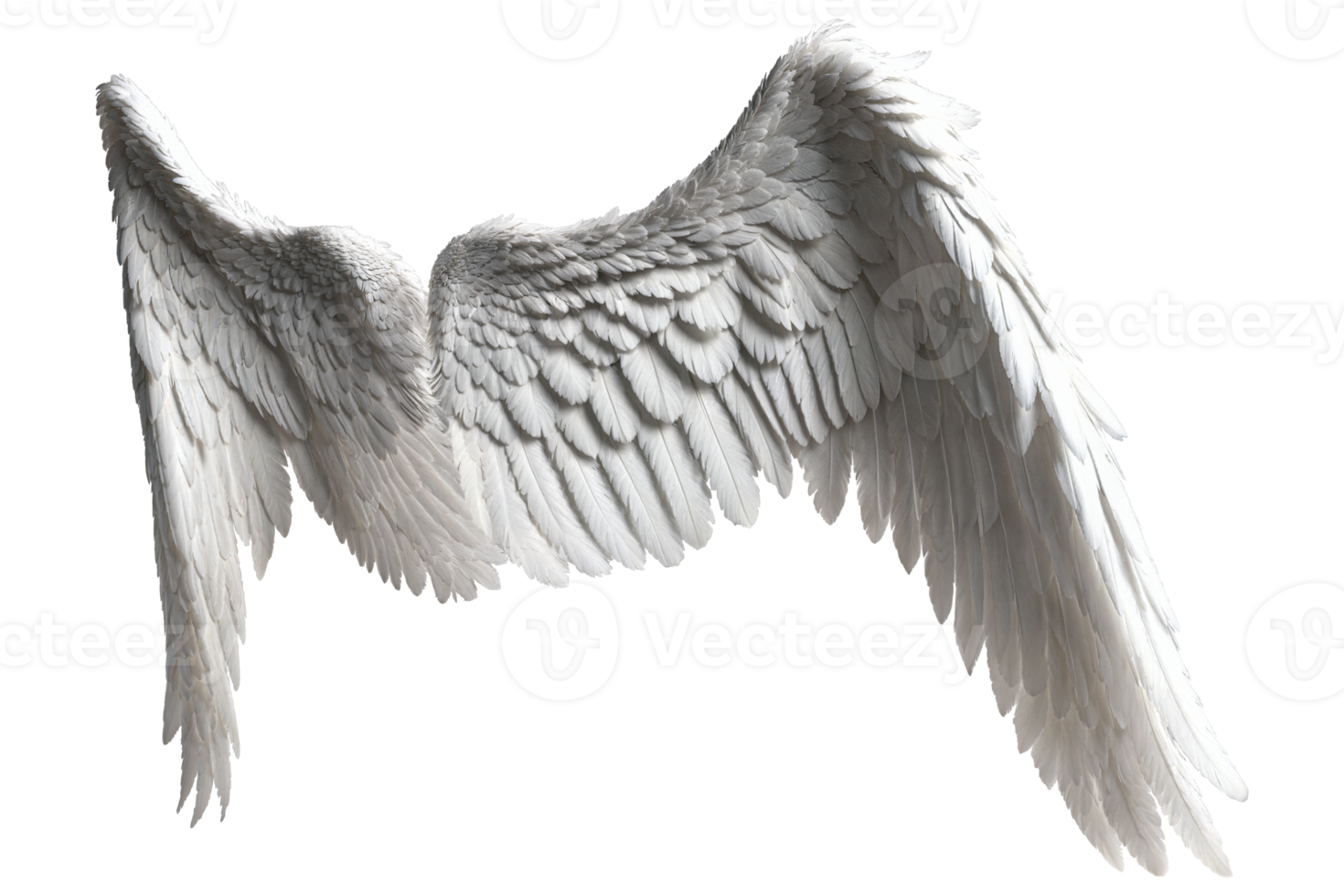 photorealistic angel wings png