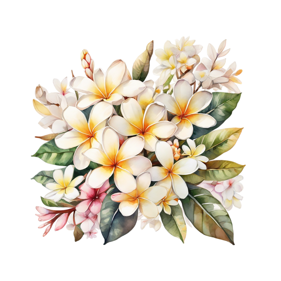Watercolor Flower Bouquet png