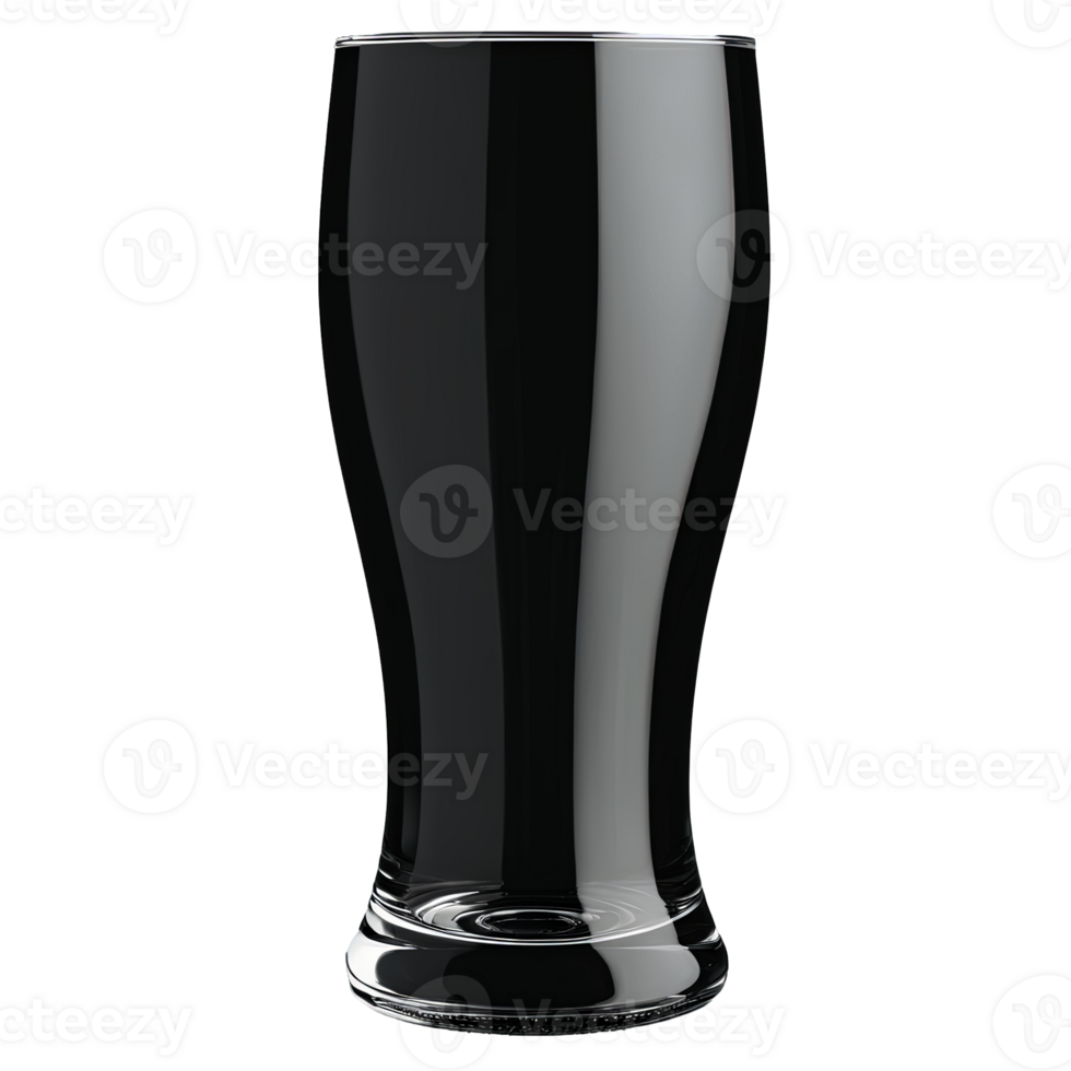 silhouette de Bière verre isolé sur transparent Contexte png