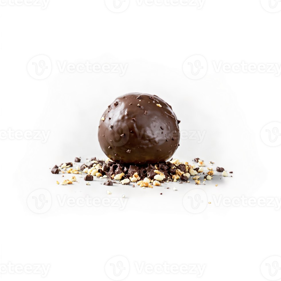 Chocolate covered macadamia nuts smooth and crunchy tumbling and spinning with bits of macadamia and png