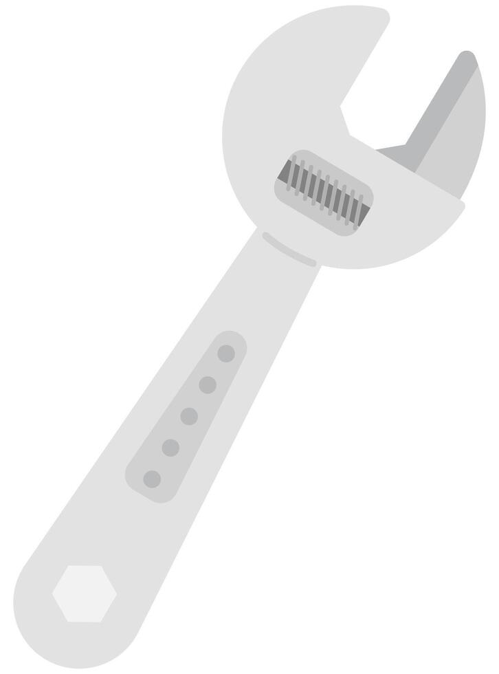 Tools wrench cartoon illustration isolated on white background vector