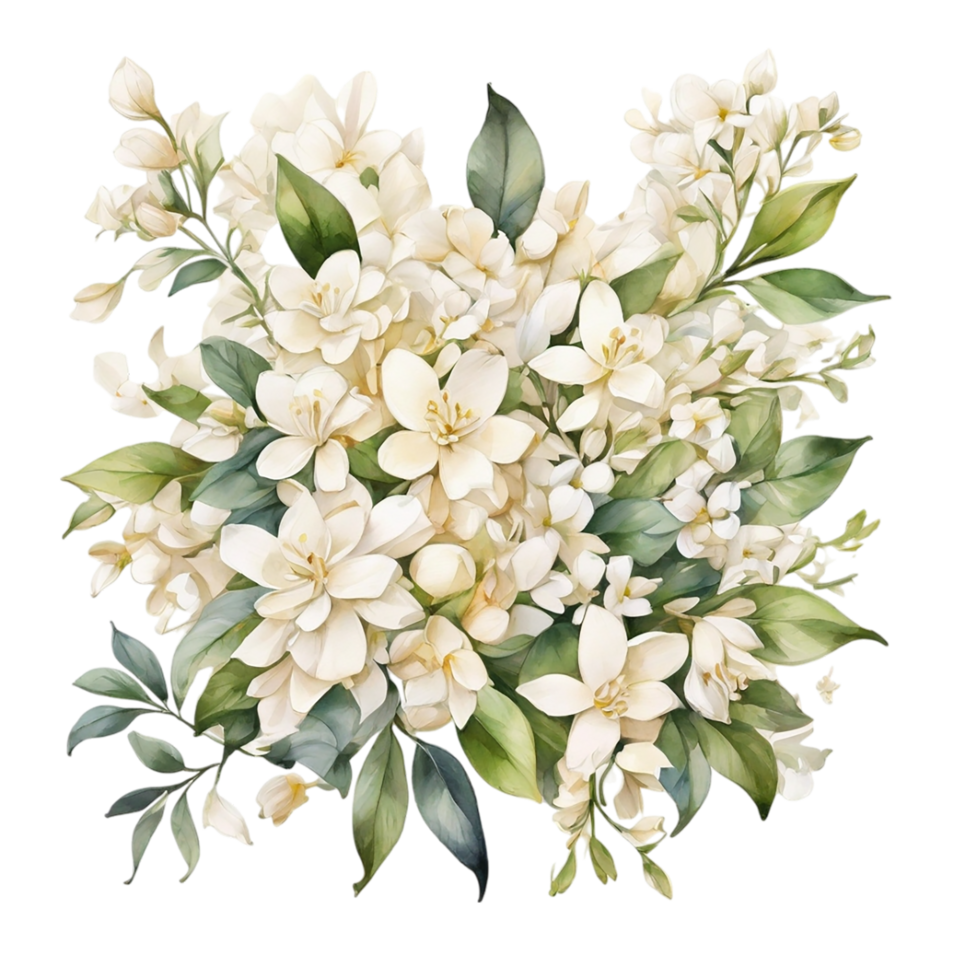 Watercolor Flower Bouquet png