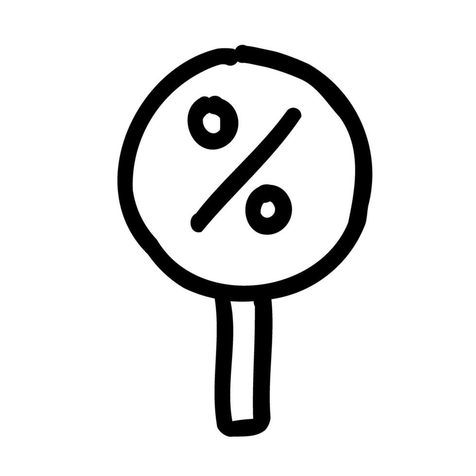 Black friday doodle icon sets vector