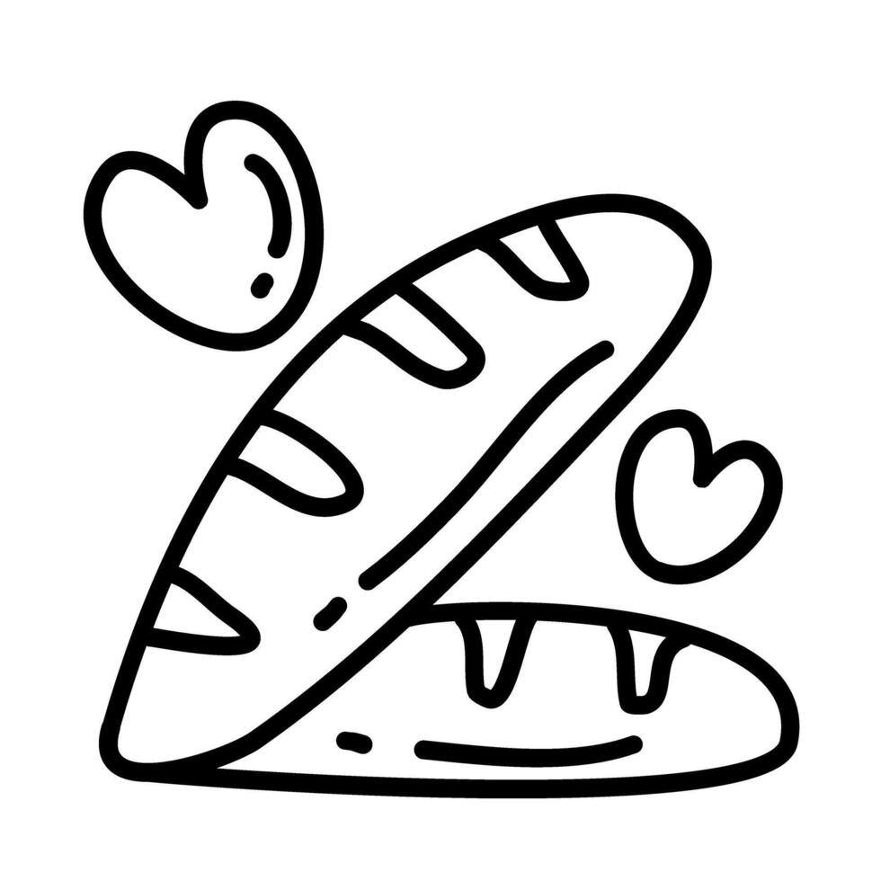 food material of charity doodle icons vector