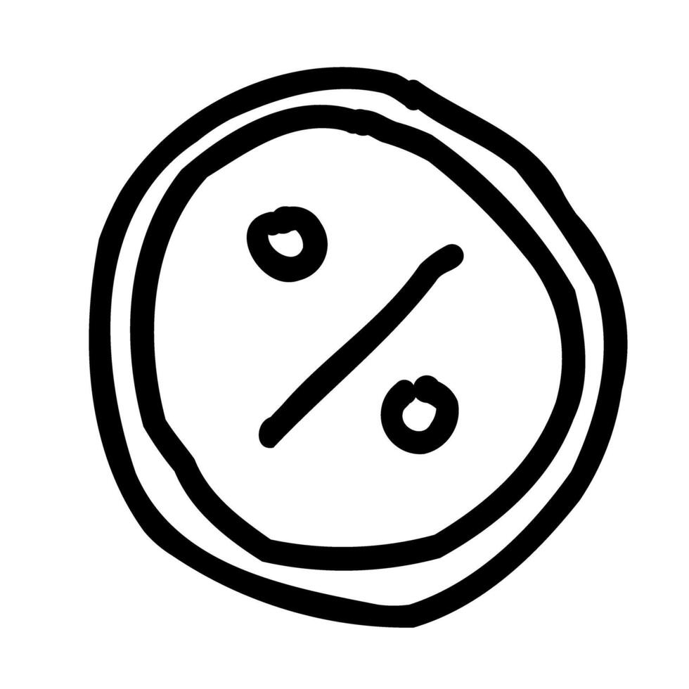 Black friday doodle icon sets vector