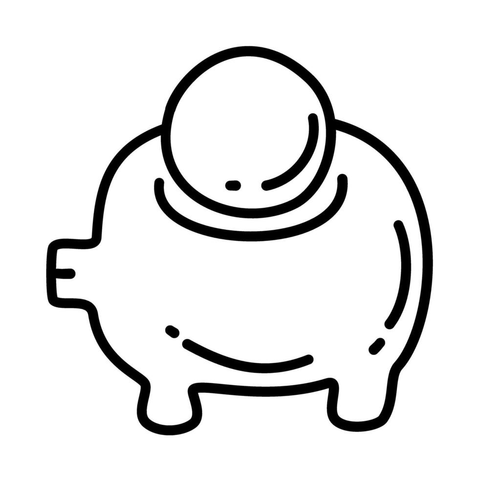 saving of charity doodle icons vector