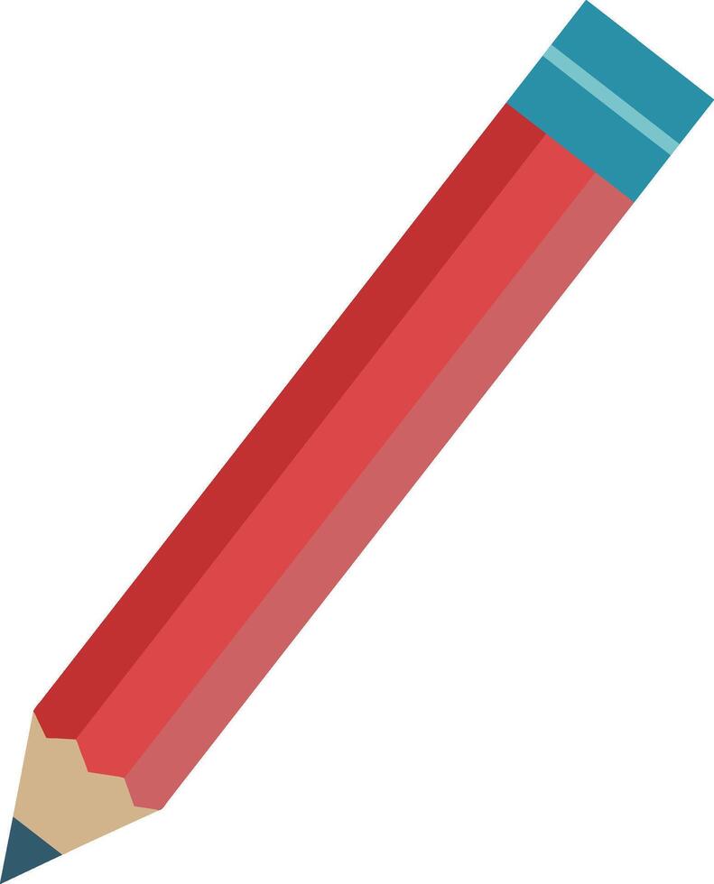 lápiz aislado en blanco antecedentes ilustración vector