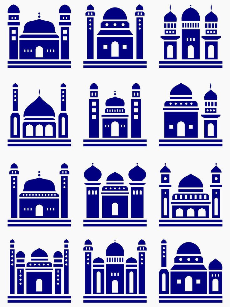 Mosque muslim pattern for decoration, background, panel, and cnc cutting vector