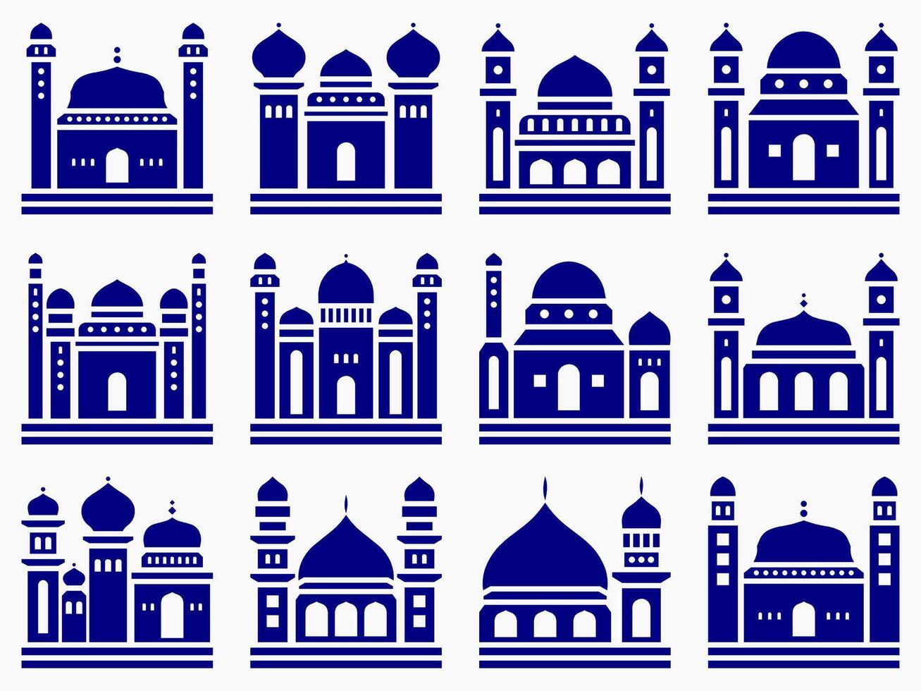 Mosque muslim pattern for decoration, background, panel, and cnc cutting vector