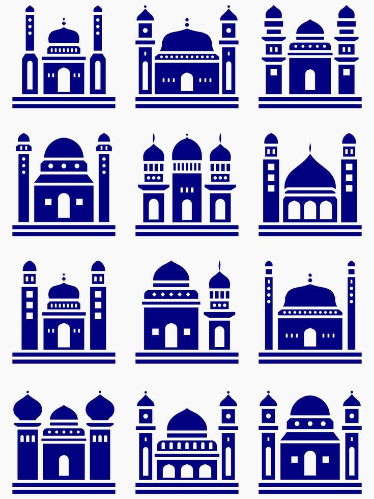 Mosque muslim pattern for decoration, background, panel, and cnc cutting vector