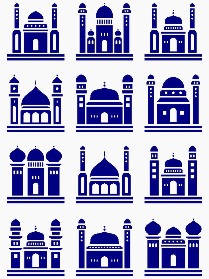 Mosque muslim pattern for decoration, background, panel, and cnc cutting vector
