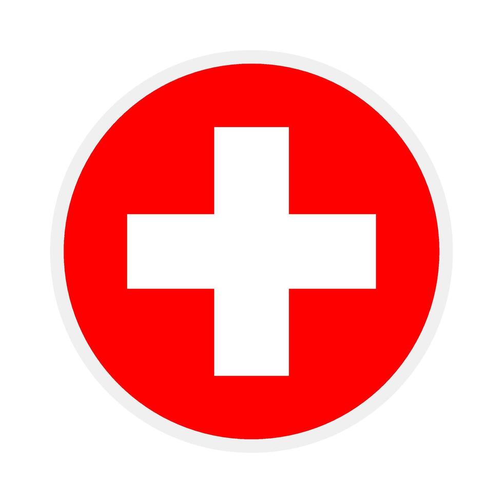 switzerland national flag designed for Europe football championship in 2024 vector