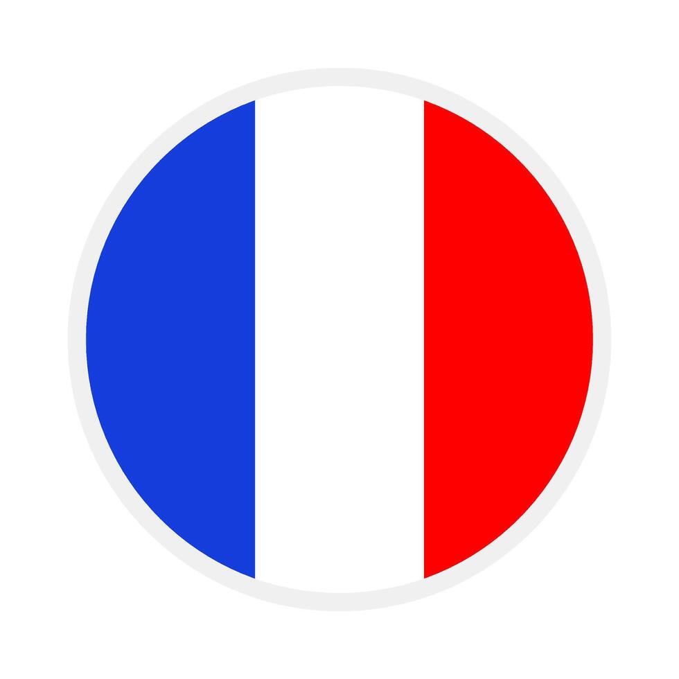 france national flag designed for Europe football championship in 2024 vector