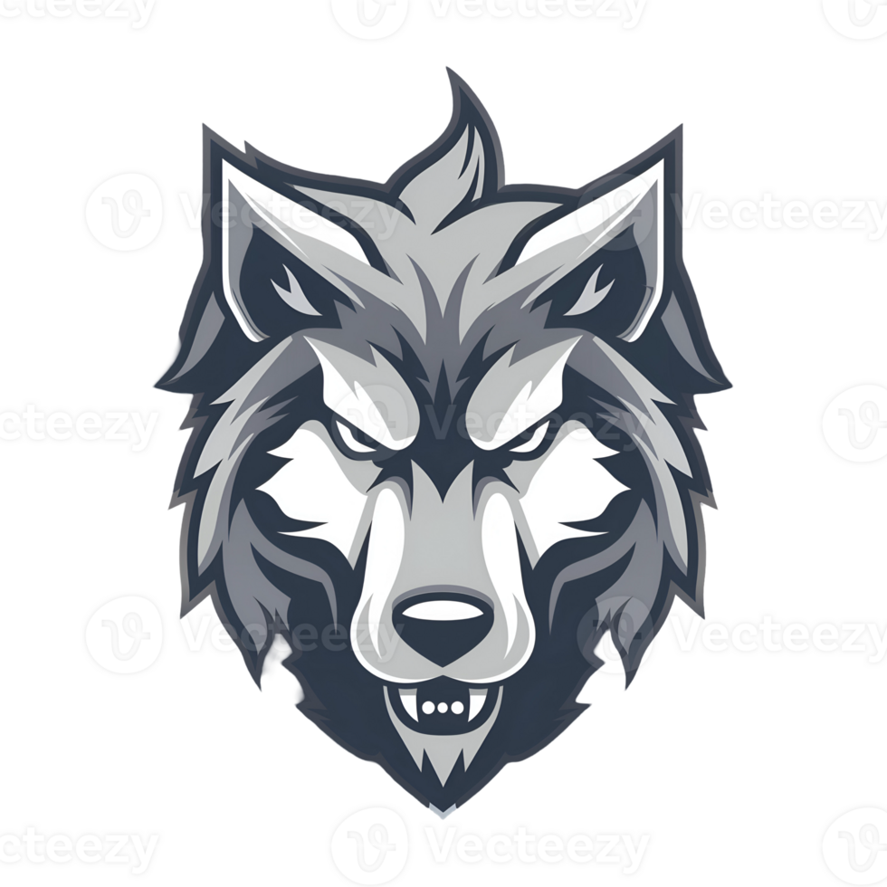 Animal mascot logo gaming png