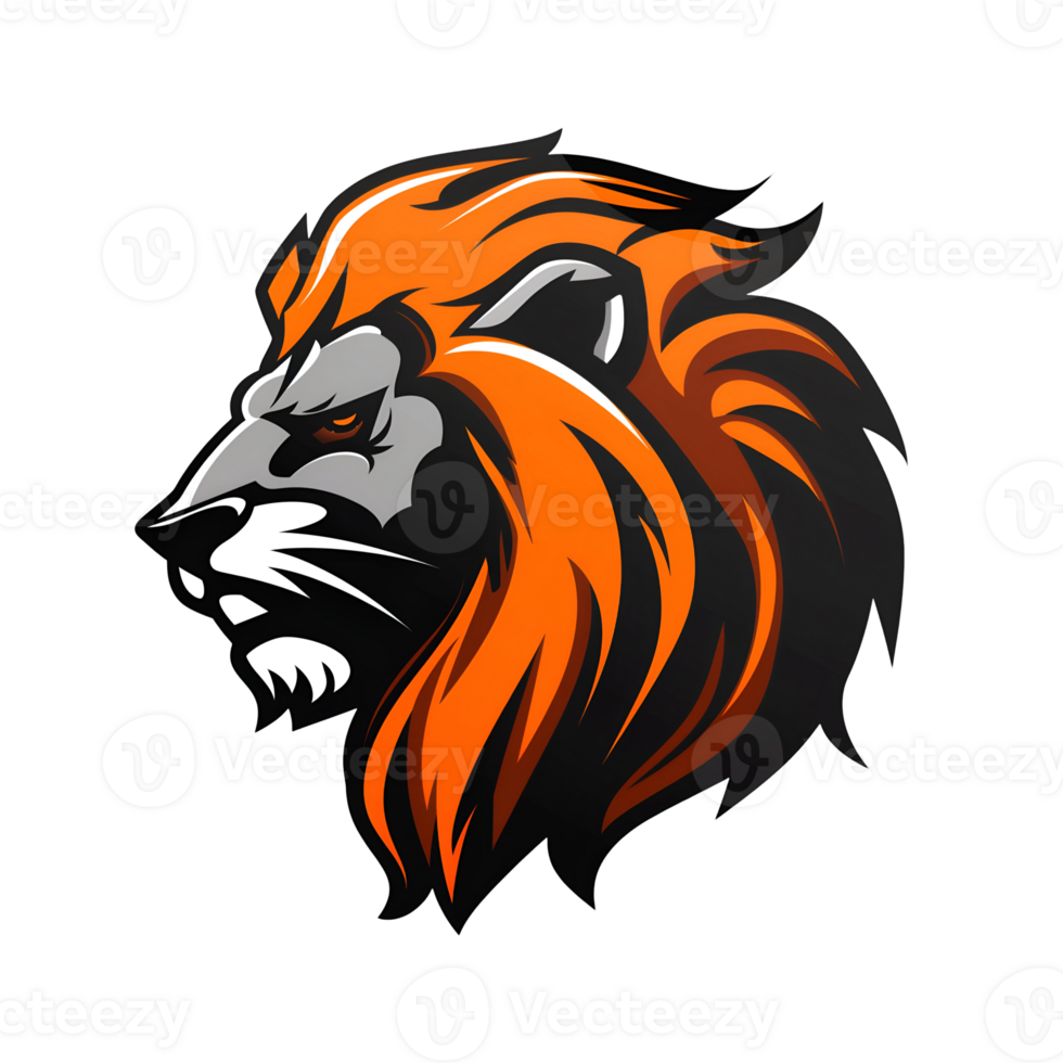 Animal mascot logo gaming png