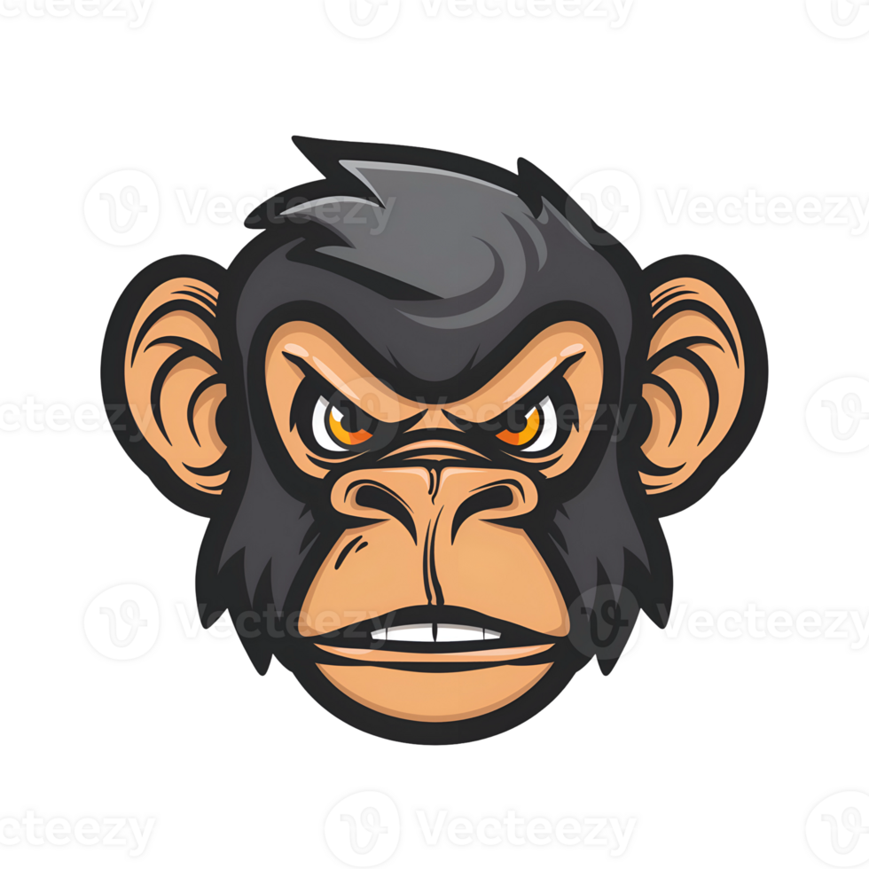 Animal mascot logo gaming png