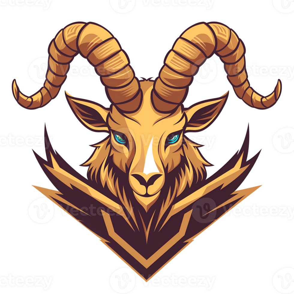 Goat emblem logo icon png