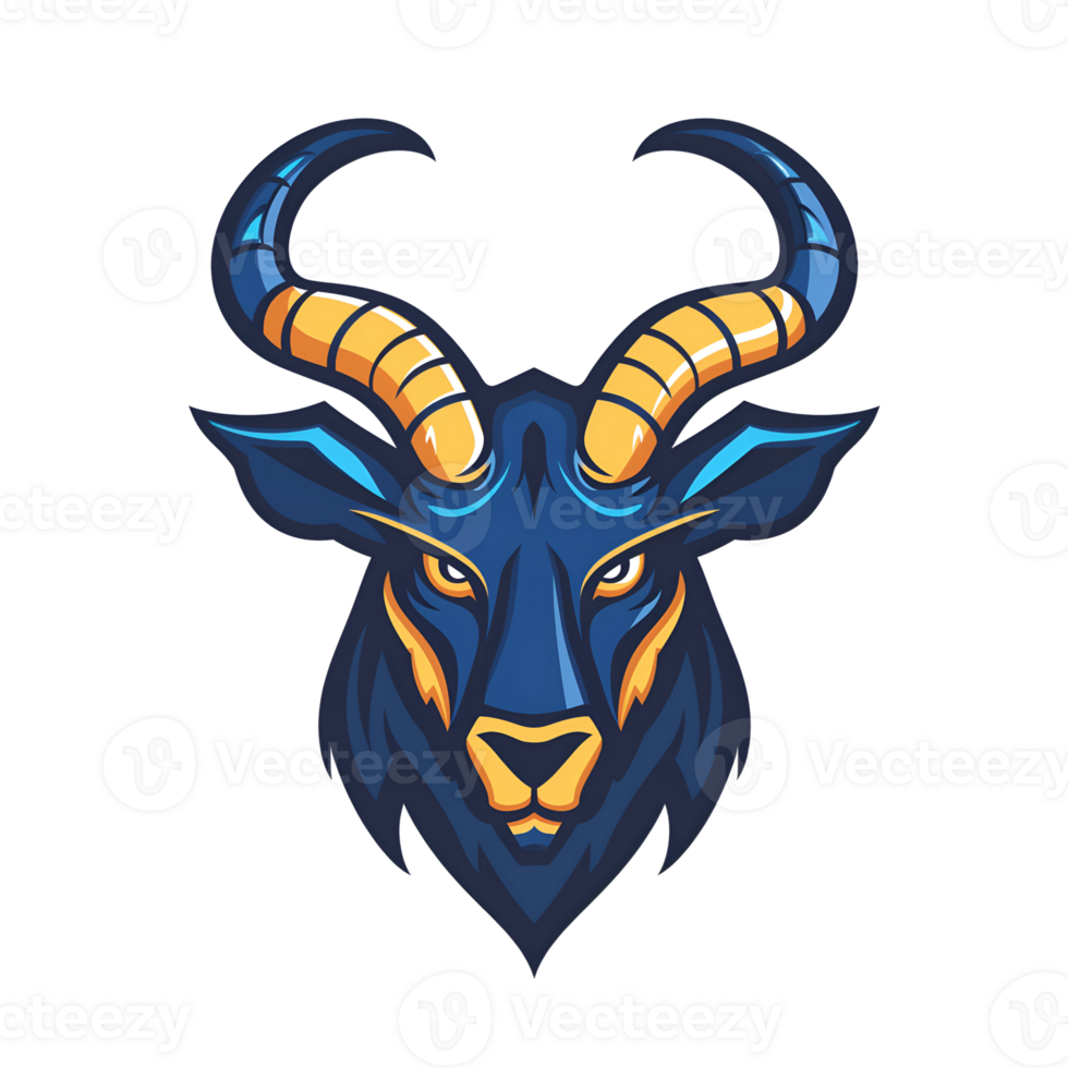 Goat emblem logo icon png