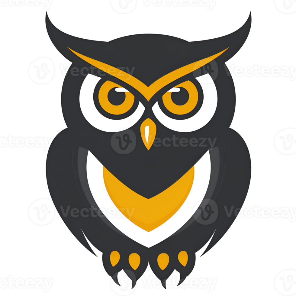 owl mascot logo png