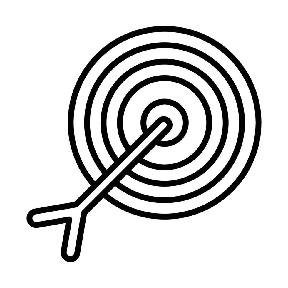 Dartboard Line Icon Design 44621580 Vector Art at Vecteezy