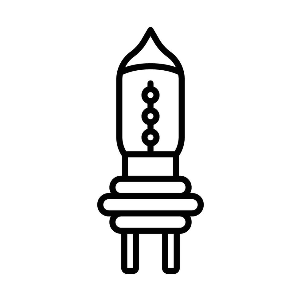 Light Line Icon Design vector