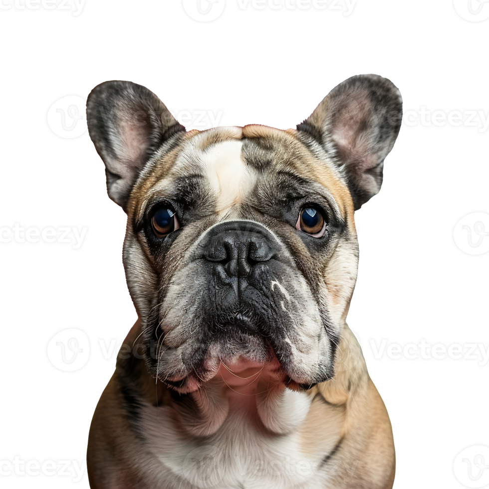 Bulldog isolated on transparent background png