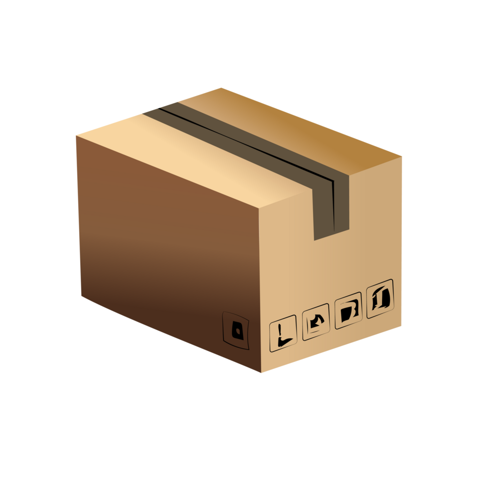 Parcel delivery of goods png