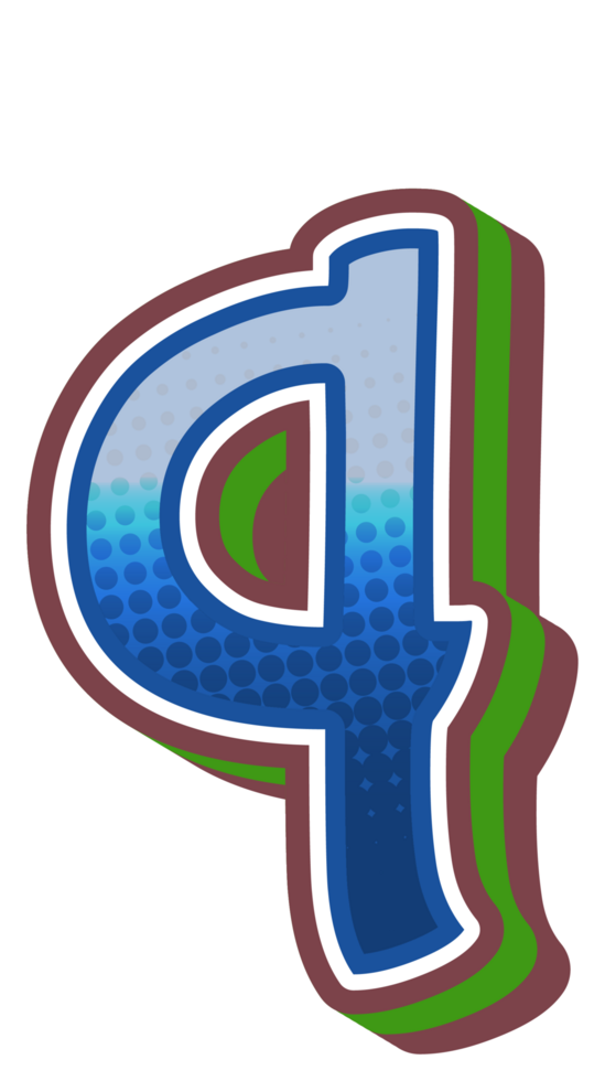Cartoon Game Alphabet Letter and Number png