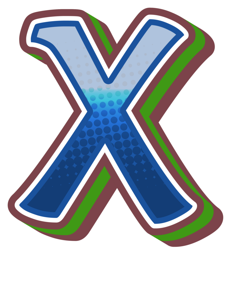Cartoon Game Alphabet Letter and Number png