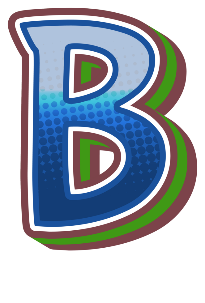 Cartoon Game Alphabet Letter and Number png