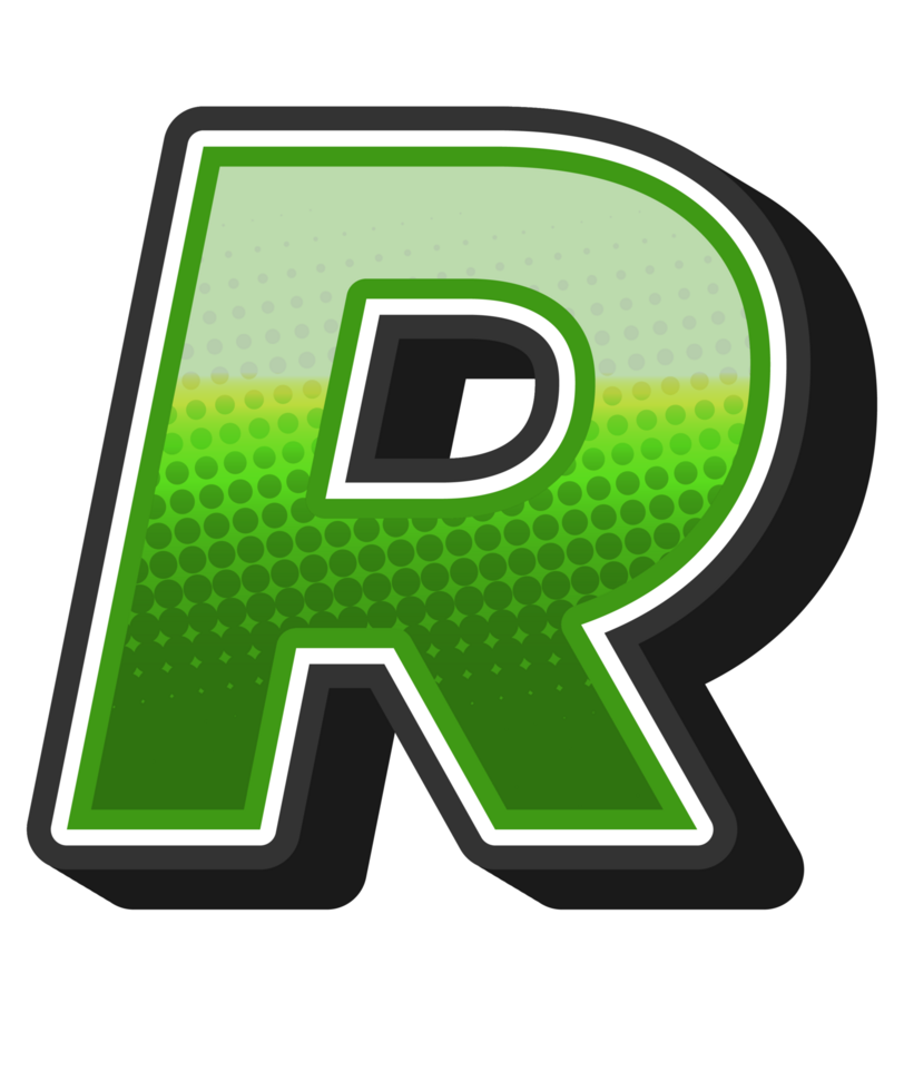 Cartoon Game Alphabet Letter and Number png