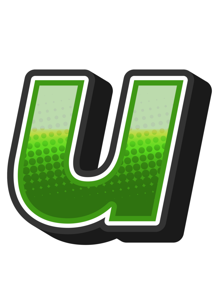 Cartoon Game Alphabet Letter and Number png