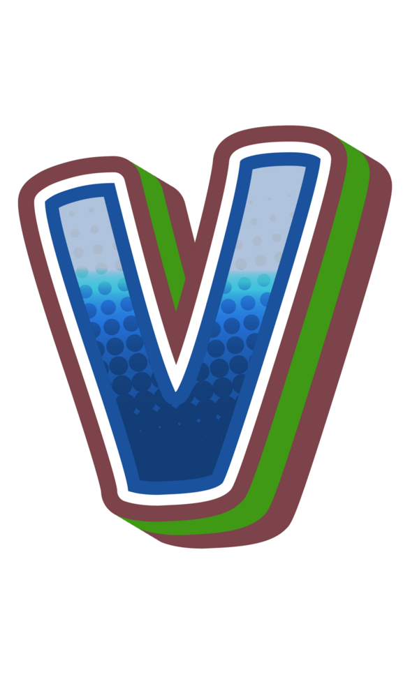 Cartoon Game Alphabet Letter and Number png
