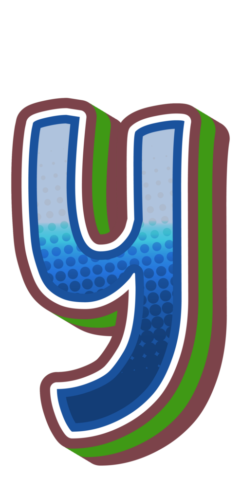 Cartoon Game Alphabet Letter and Number png