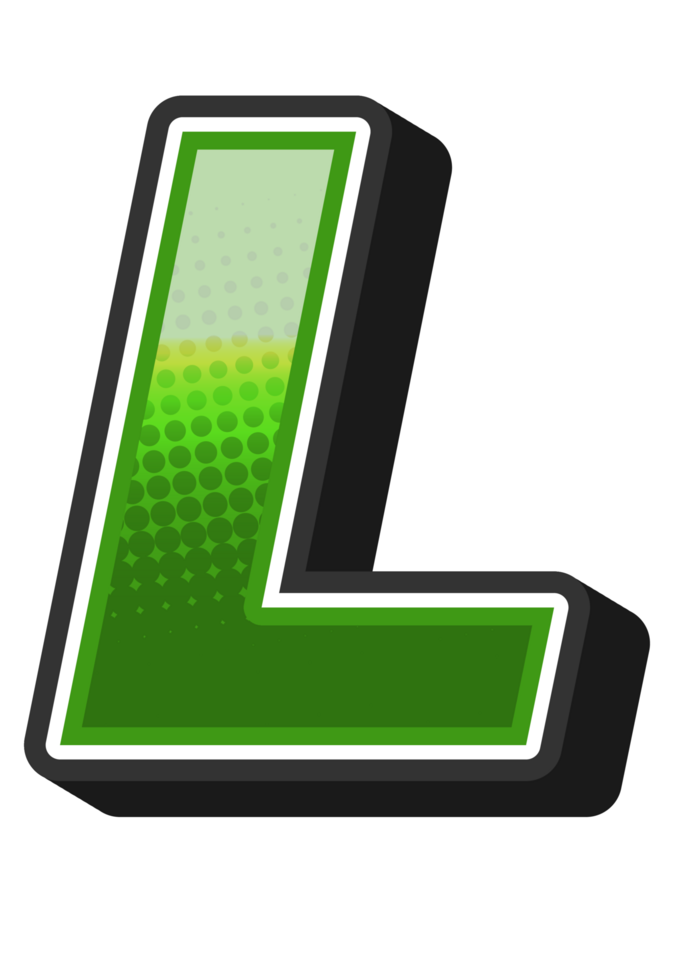 Cartoon Game Alphabet Letter and Number png