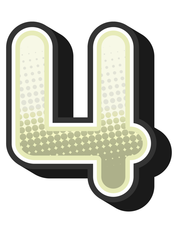 Cartoon Game Alphabet Letter and Number png