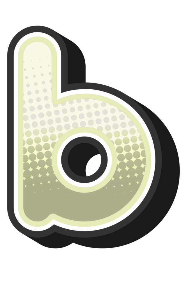 Cartoon Game Alphabet Letter and Number png