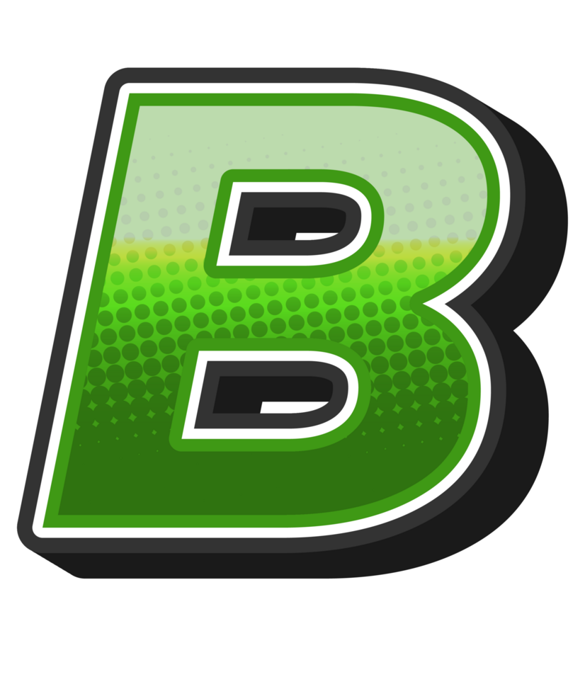 Cartoon Game Alphabet Letter and Number png