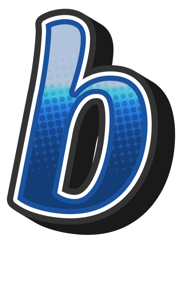 Cartoon Game Alphabet Letter and Number png