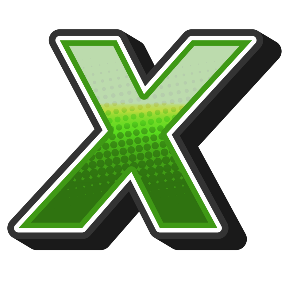 Cartoon Game Alphabet Letter and Number png